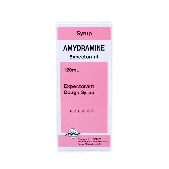 Amydramine Expectorant Cough Syrup- Adults- 120ml