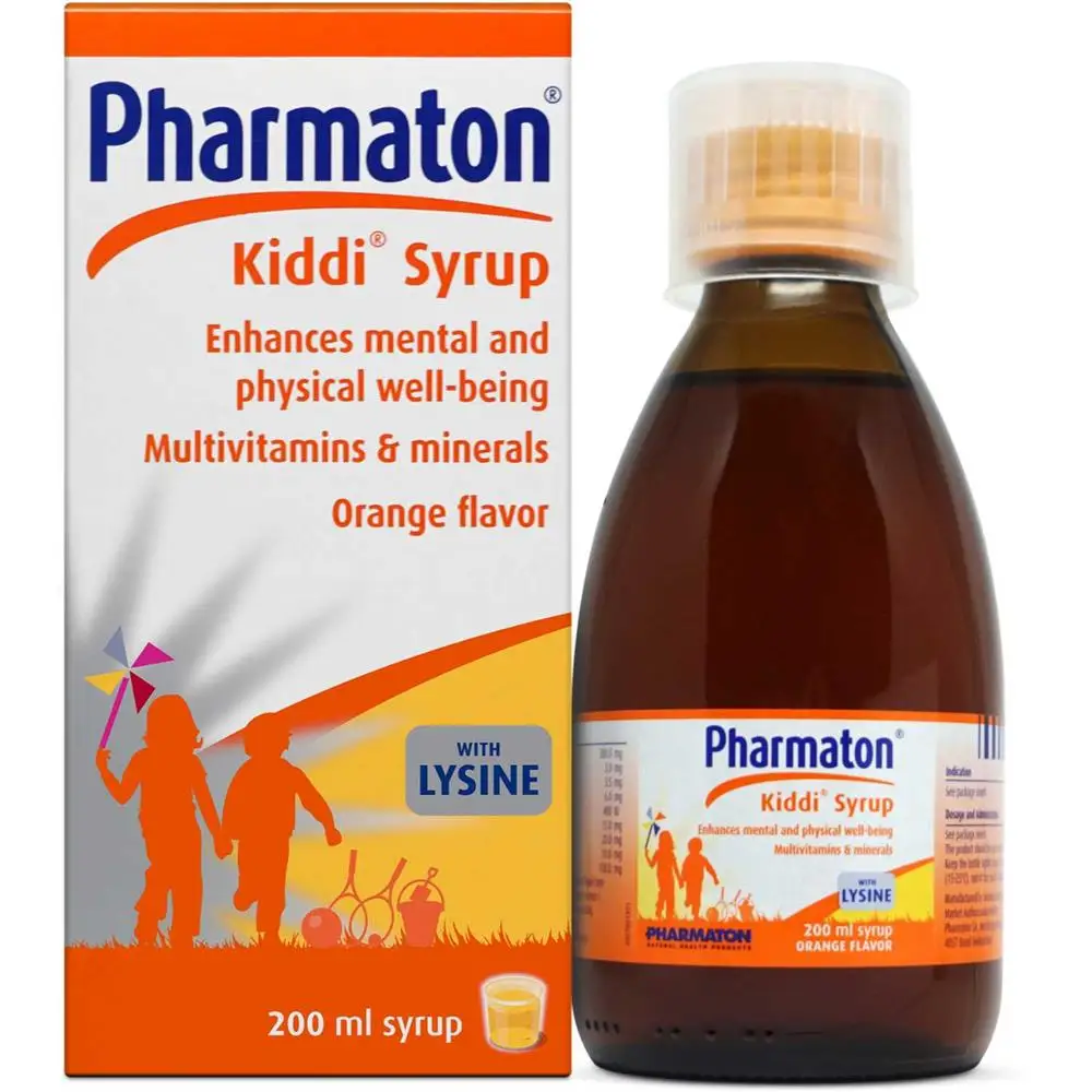 Kiddi Pharmaton Multivitamin Syrup, 200ml