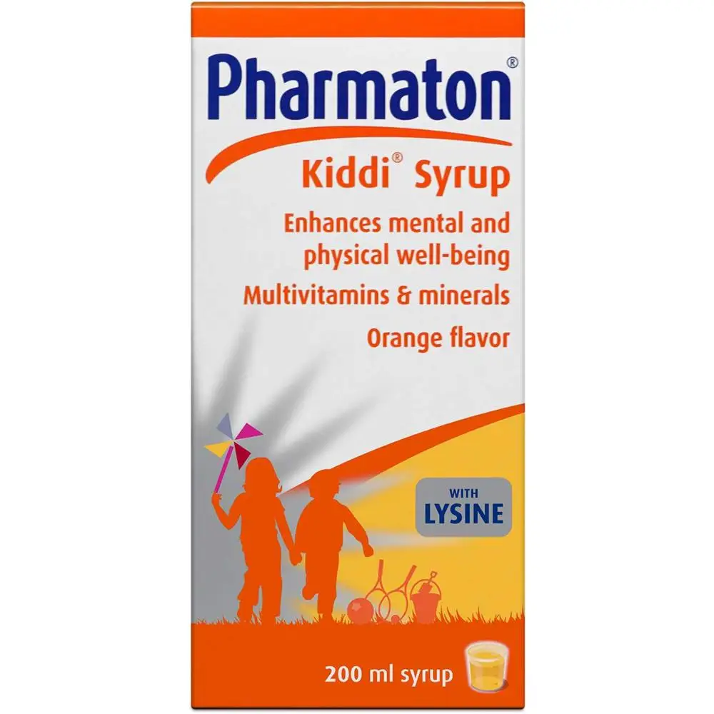 Kiddi Pharmaton Multivitamin Syrup, 200ml