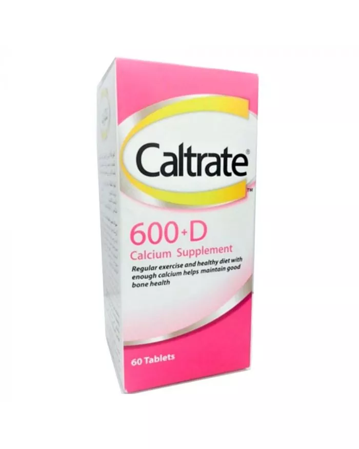 Caltrate + Vitamin D 600mg Tablets 60`S