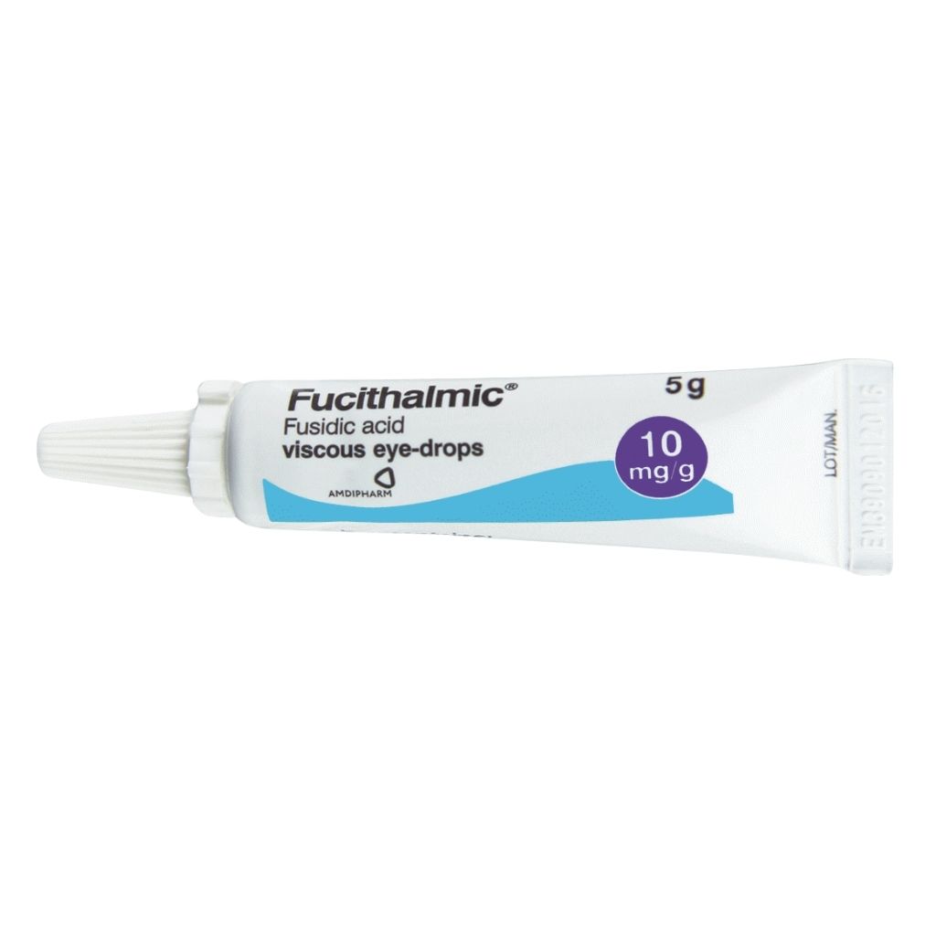 Fucithalmic Fusidic Acid Eye Drops 5g – Antibiotic Treatment For Bacterial Eye Infections