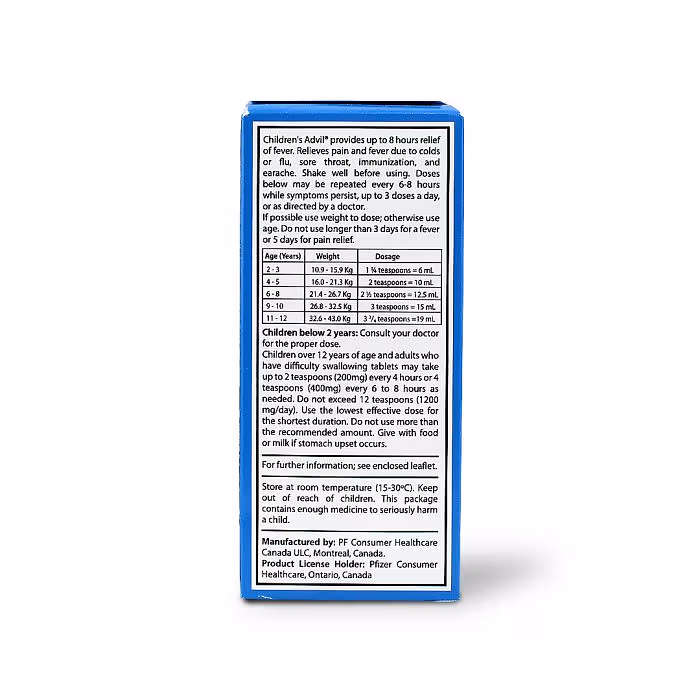 Advil Children's Suspension, 100ml