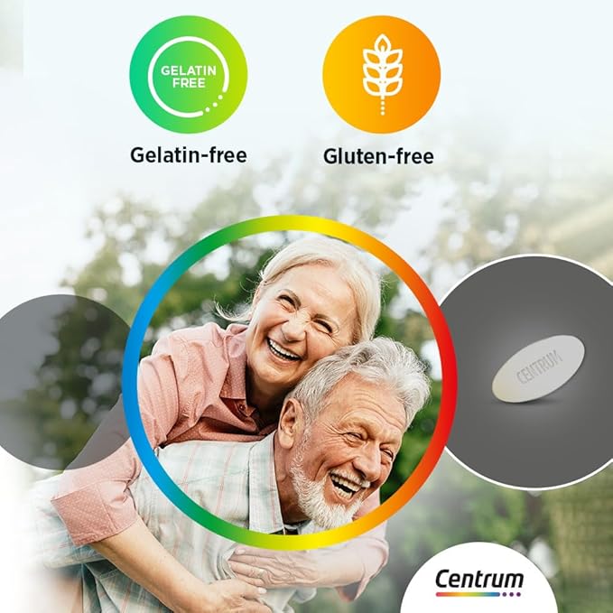 Centrum Silver Adult 50+ Multivitamin Tablets 30’s