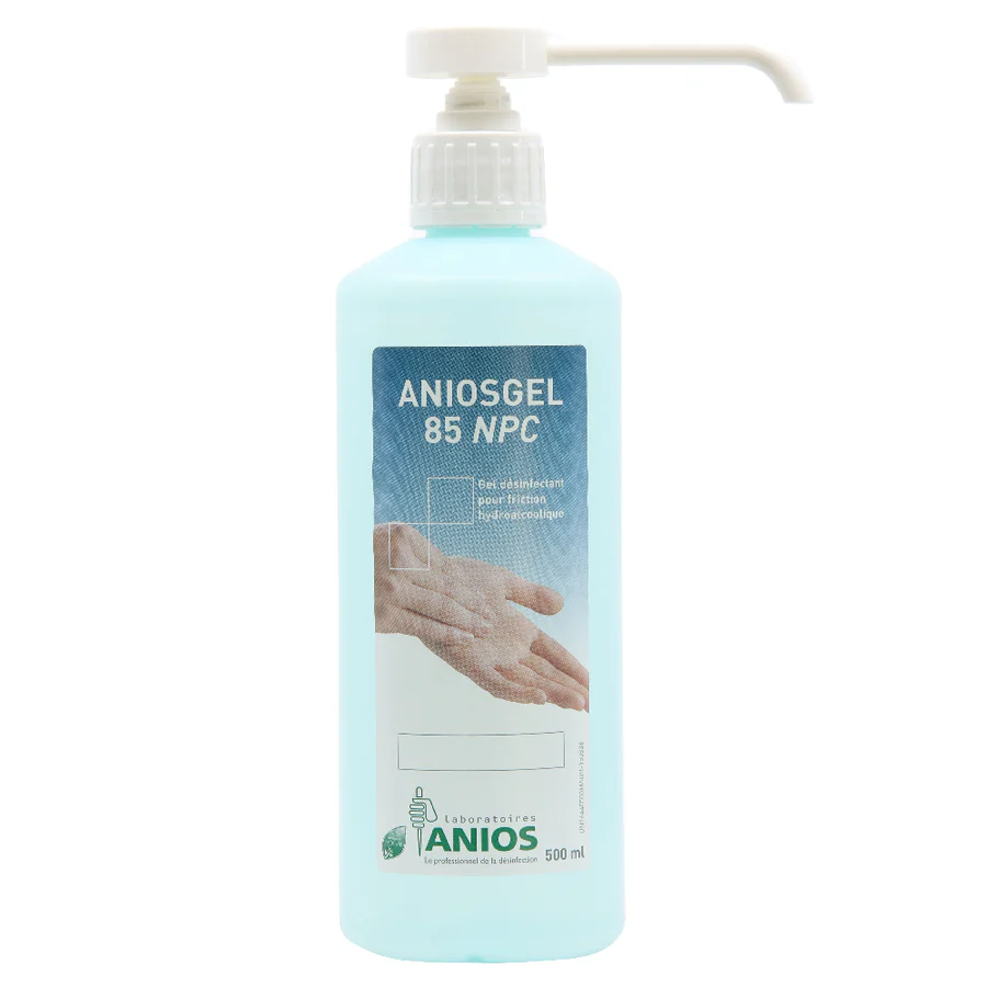 Aniosgel 85 Npc Hand Sanitizer, 500ml With Blue Flask