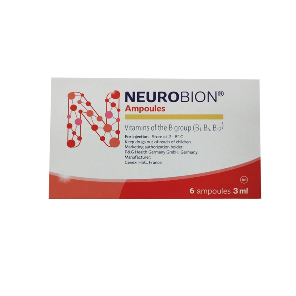 Neurobion Vitamin B Complex Ampoules, 3ml X 6
