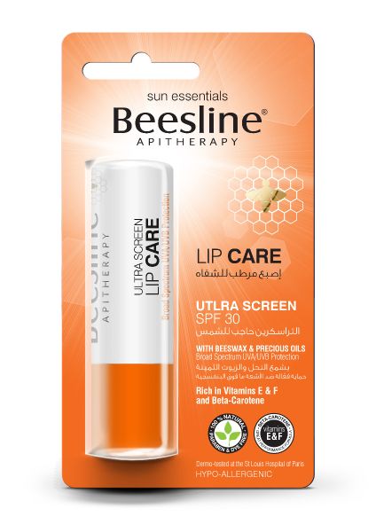 Beesline Ultrascreen Lip Care Spf 30 For Moisturising & High Sun Protection