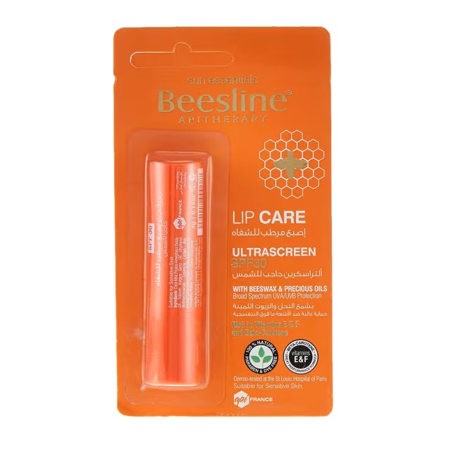 Beesline Ultrascreen Lip Care Spf 30 For Moisturising & High Sun Protection