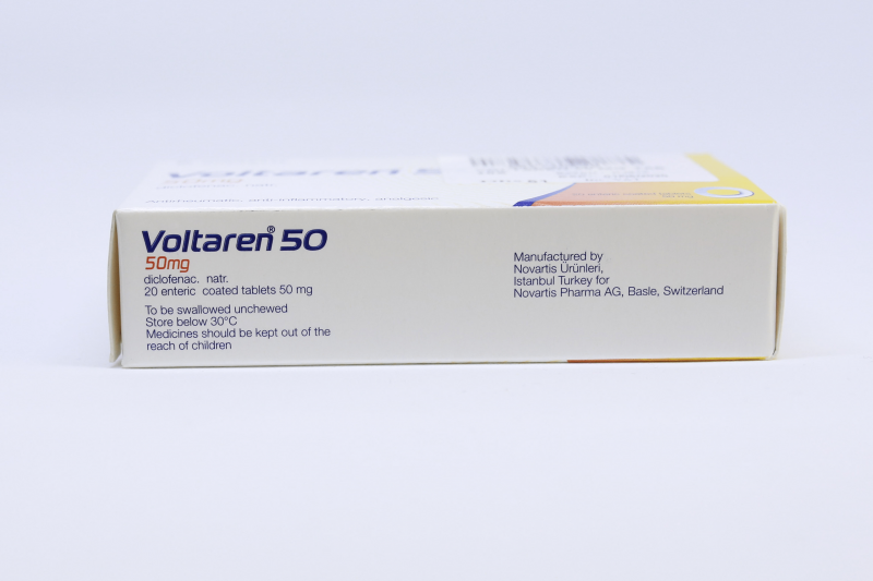 Voltaren 50mg Tablet 20`S