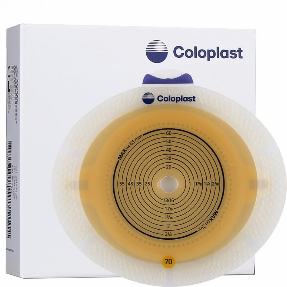 Coloplast Base Plate Standard Wear With Belt Ears, Double Flange (10045)