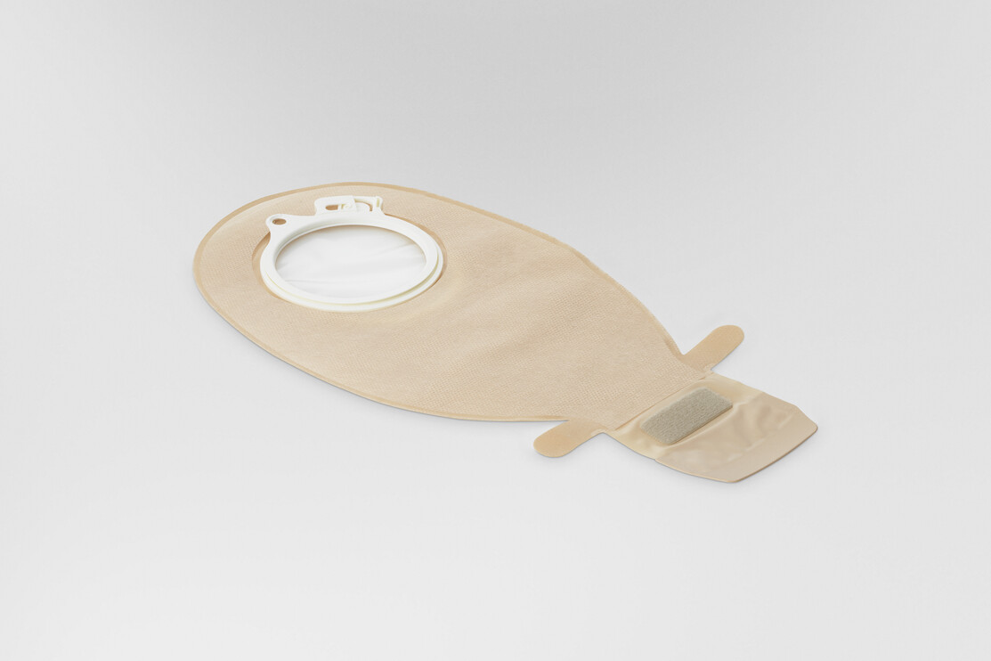 Coloplast Two Piece Open Bag With Hide Away Outlet With Filter  70mm (1038710)