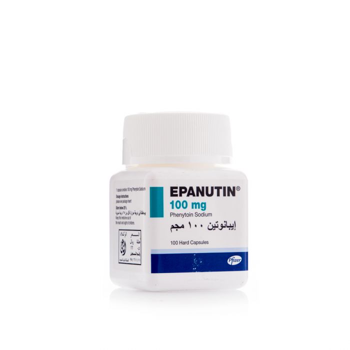 Epanutin (phenytoin) 100mg Capsules, Pack Of 100