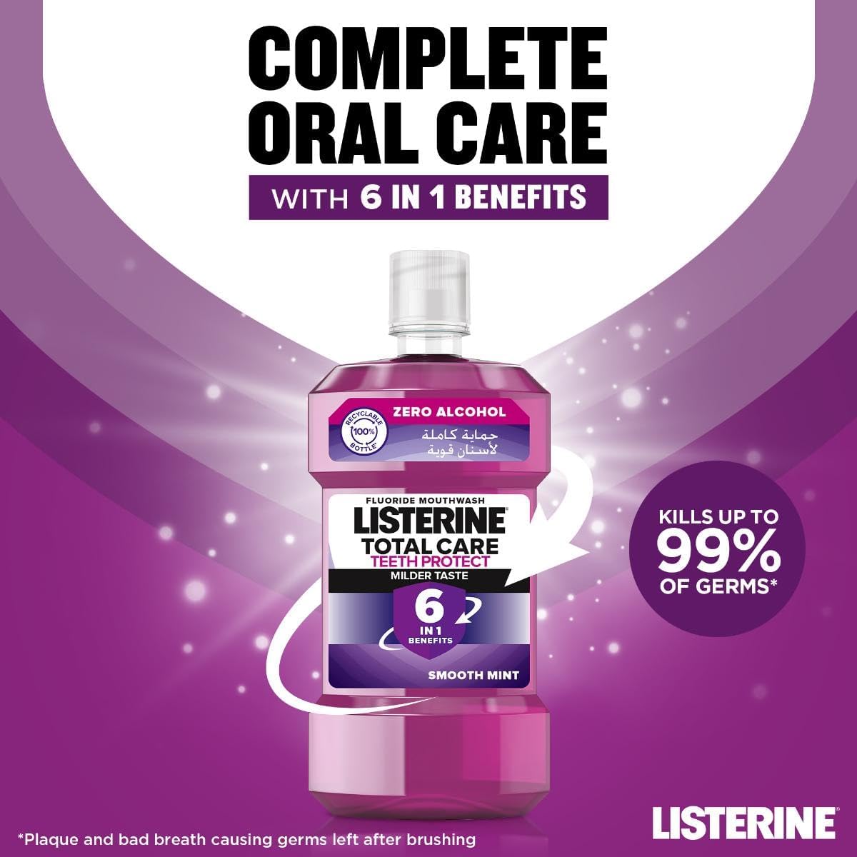 Listerine Total Care Mouthwash 250 Ml