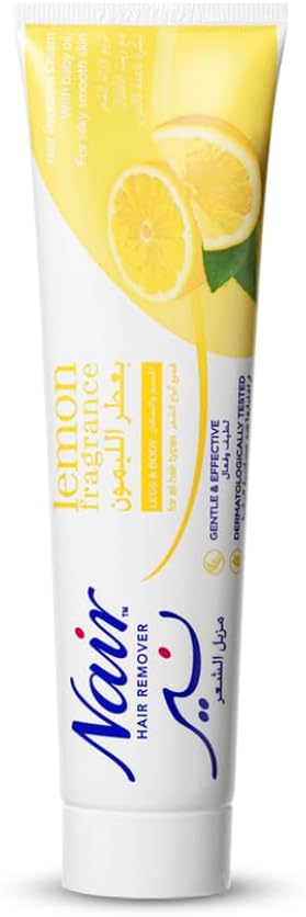 Nair Hair Remover Cream, Lemon Scent, 150ml