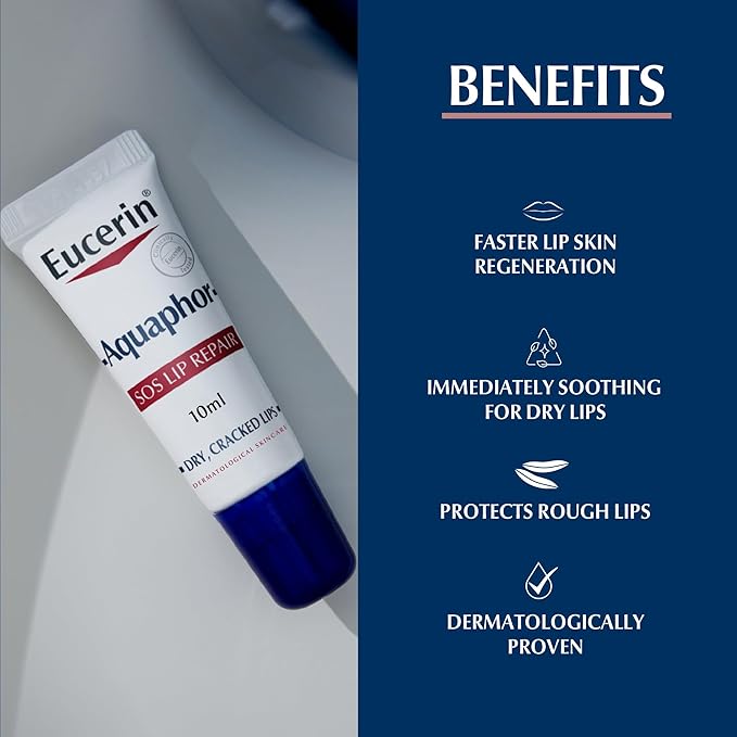 Eucerin Aquaphor Sos Lip Balm 10ml