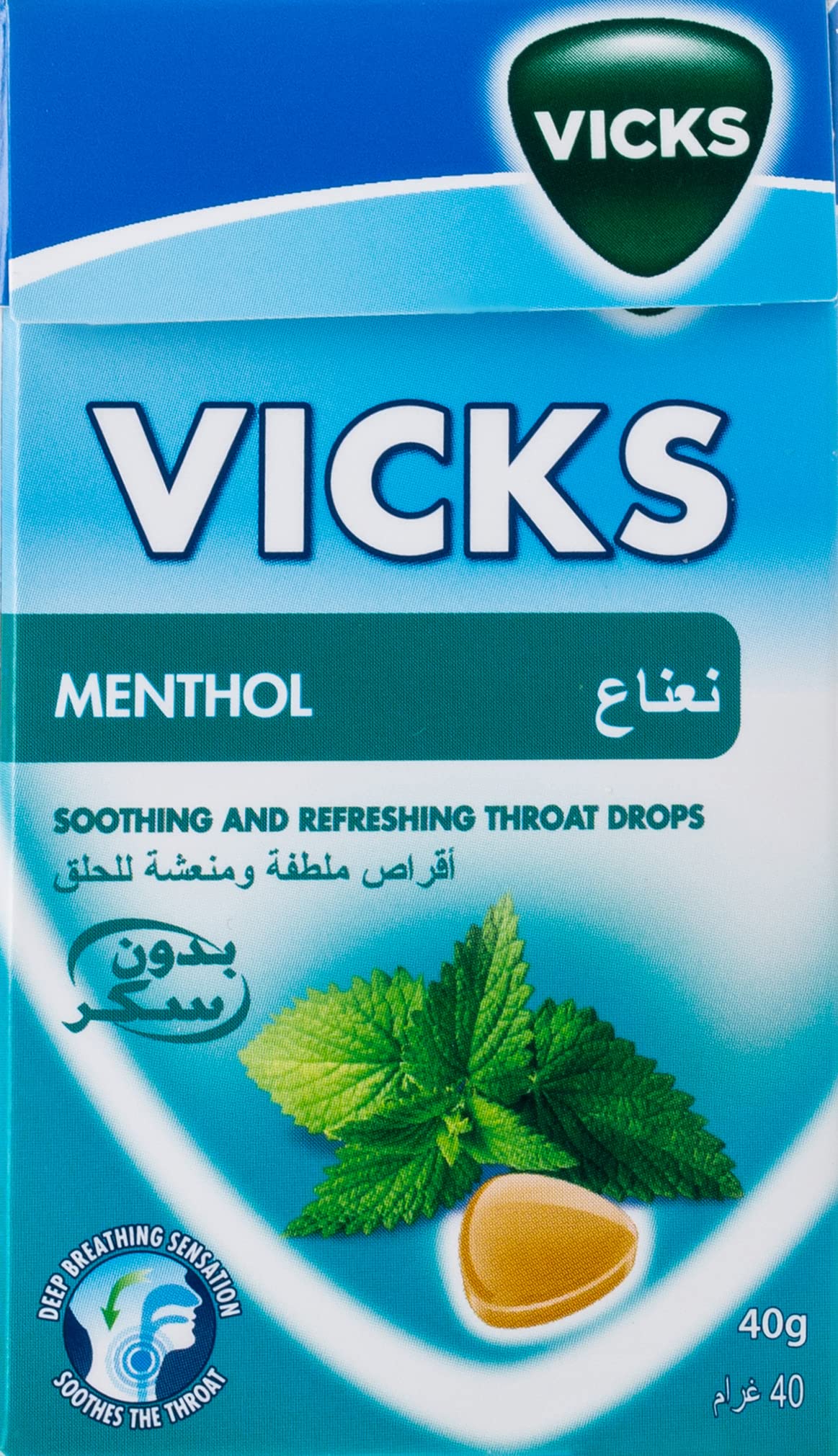 Vicks Menthol Lozenges -40Gm