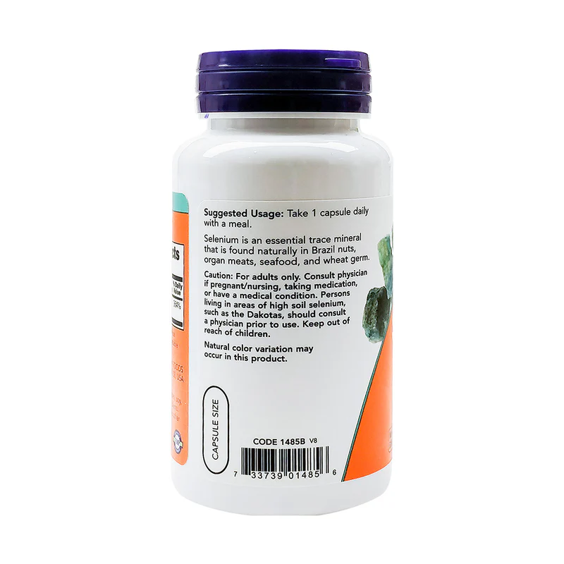 Now Selenium 200 Mcg Veg Capsules (90 Vcaps)