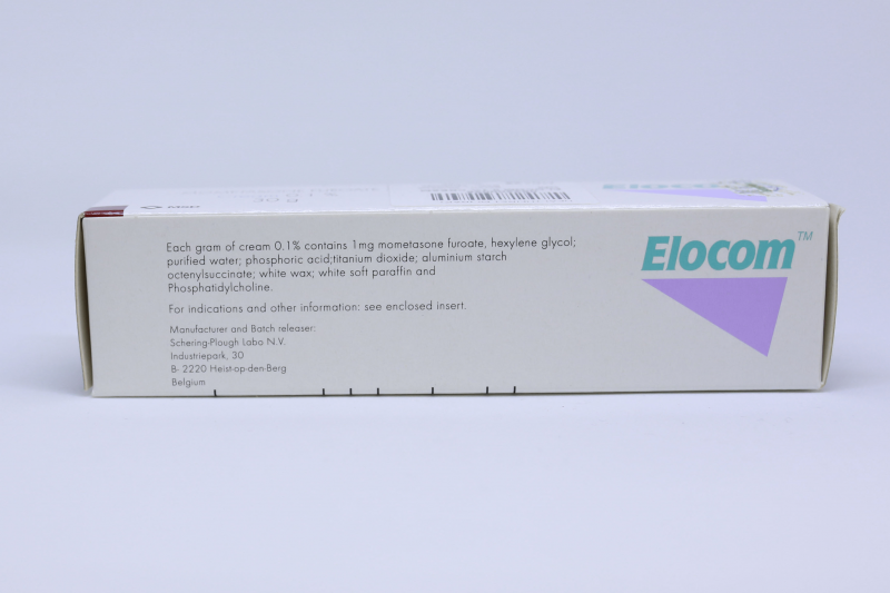 Elocom Cream 0.1% 30 G (mometasone Furoate)