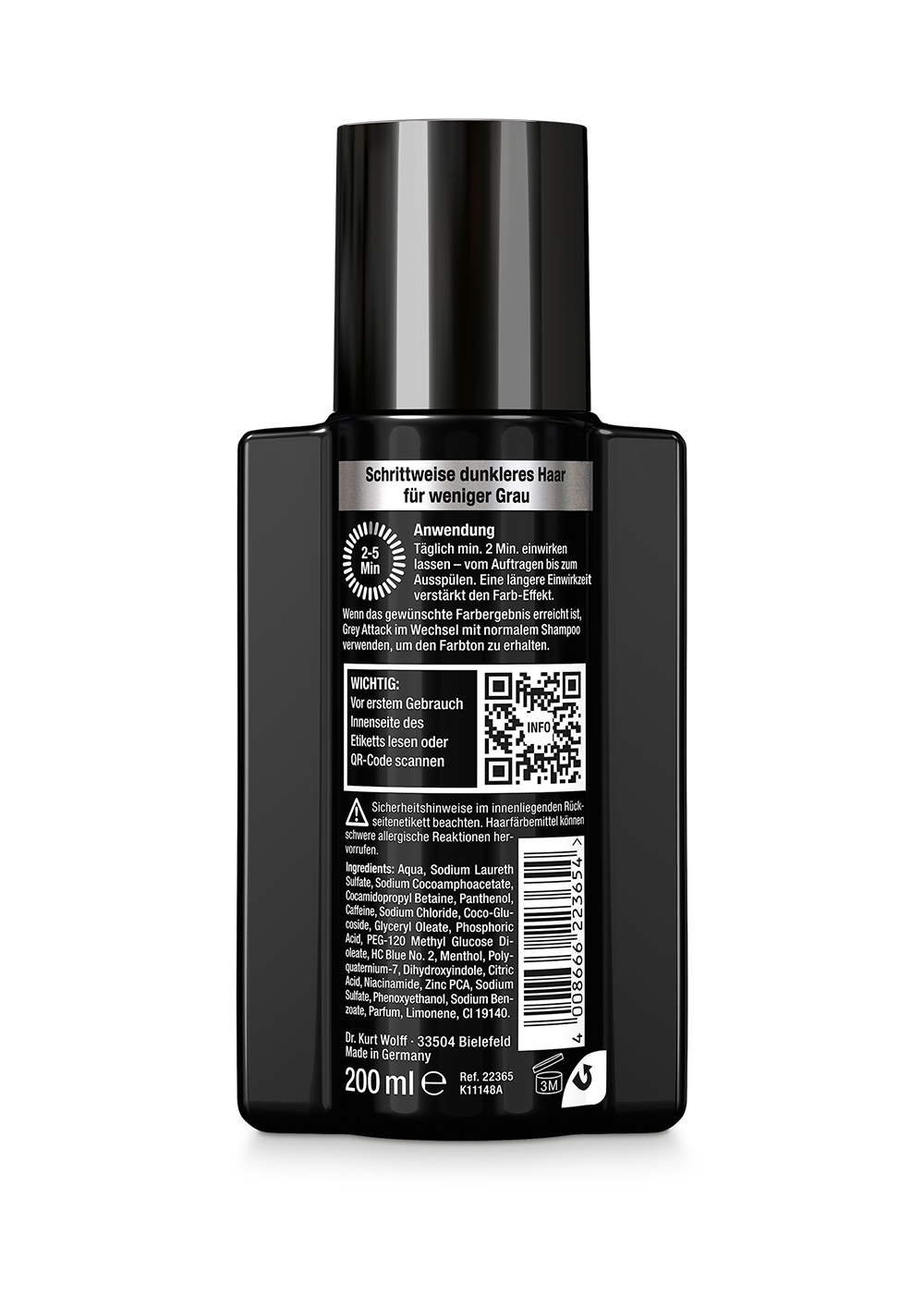 Alpecin Grey Attack Shampoo, 200 Ml