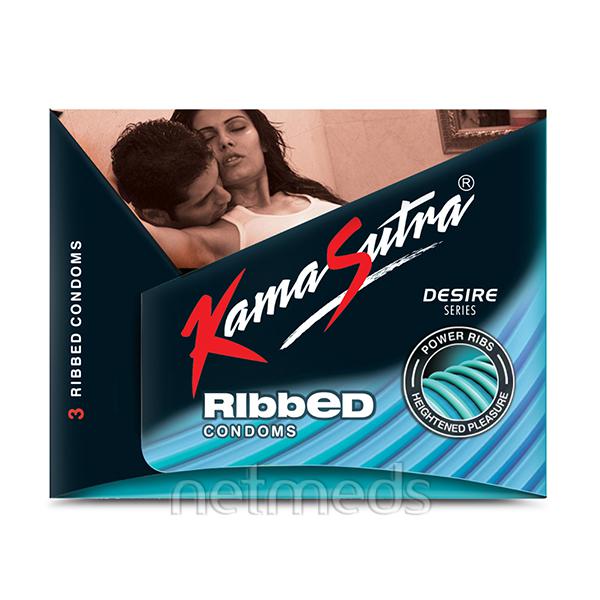 Kamasutra Ribbed- Pack Of 3