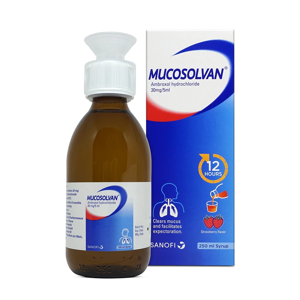Mucosolvan 30Mg-5ml Syrup- 250ml Bottle
