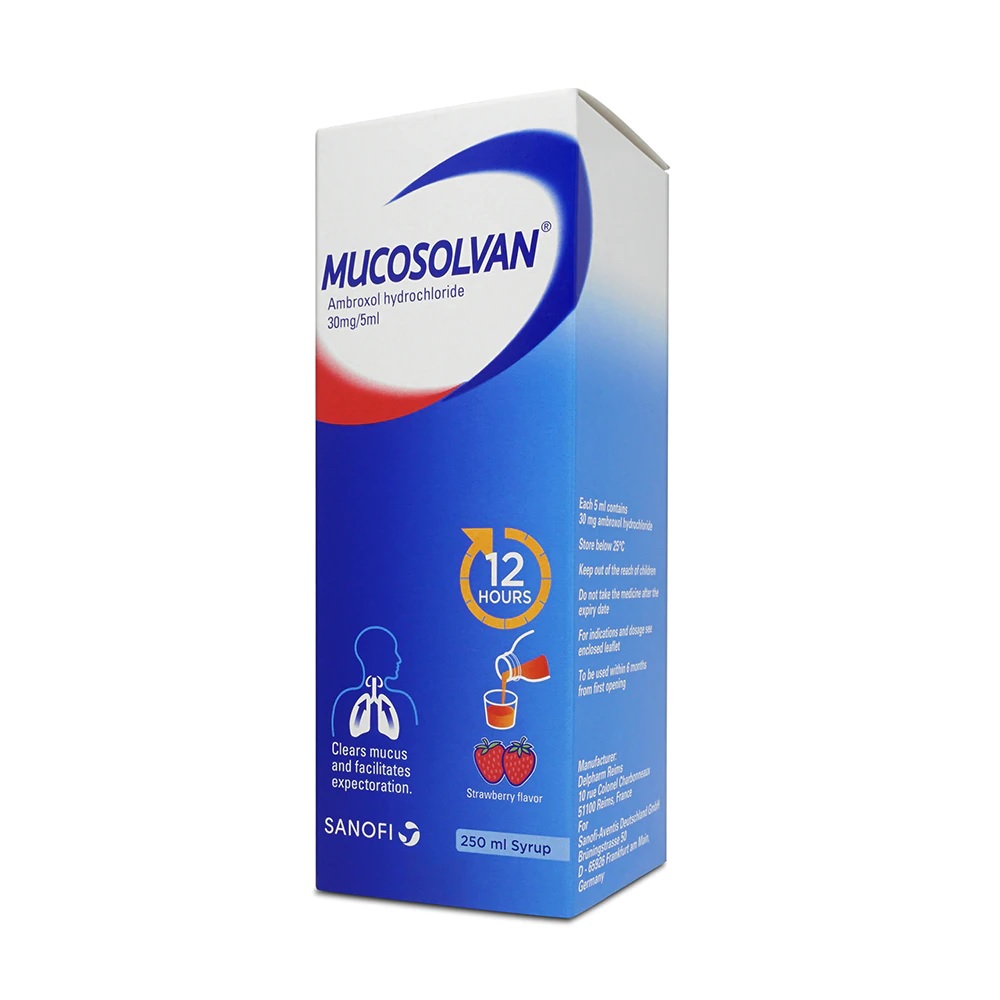Mucosolvan 30Mg-5ml Syrup- 250ml Bottle