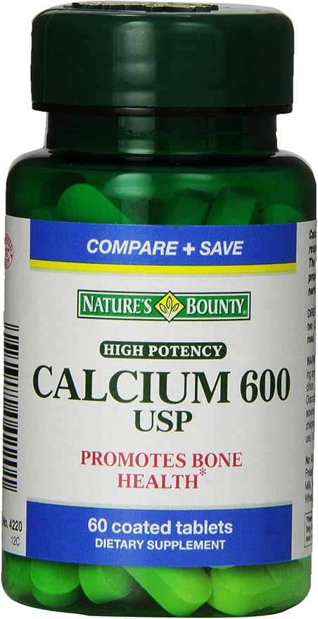 Nature's Bounty Bounty Calcium 600 Tab 60