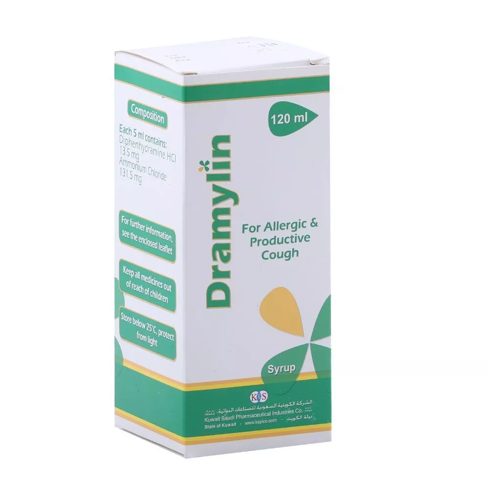 Dramylin Cough Syrup 120ML