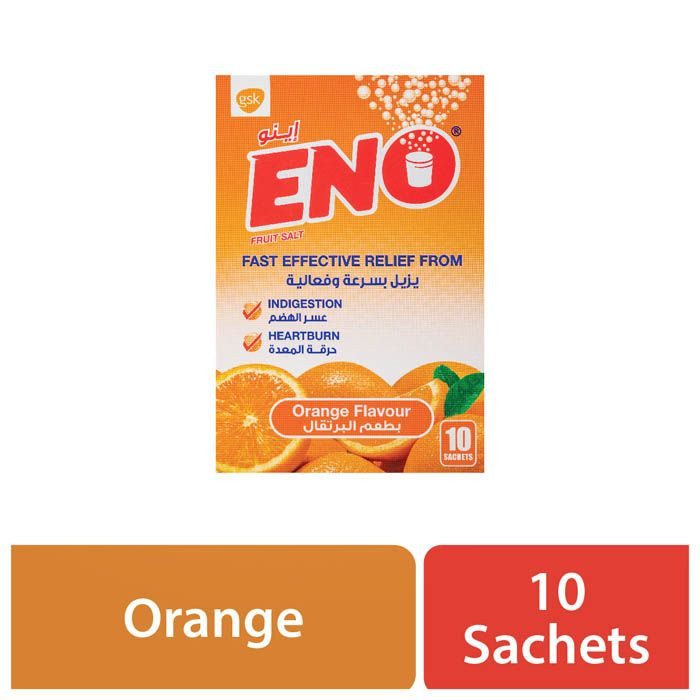 Eno Sachets Orange 5Mg - Pack Of 10