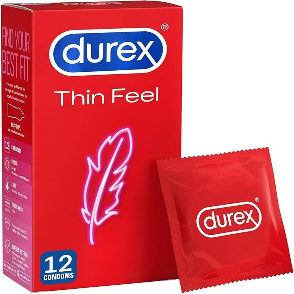 Durex Featherlite Condoms 12's For Ultra-thin Protection & Sensitivity