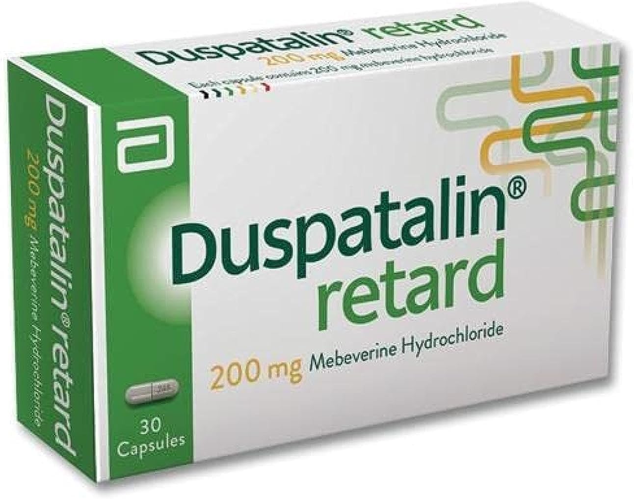 Duspatalin Retard Mebeverine 200mg Capsules 30's – Prolonged Relief Of Intestinal Spasms