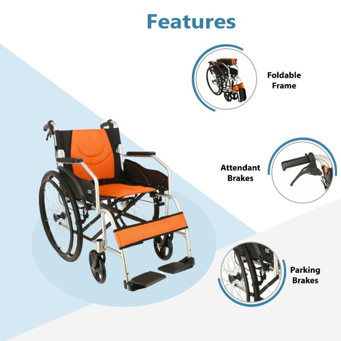 Jmc Wheel Chair Double Seat & Back Ky868