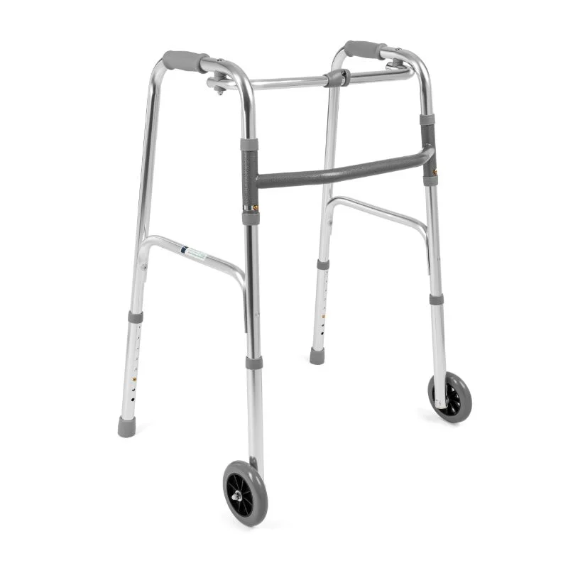 Jmc Folding Walker With Small-Wheel -3016W