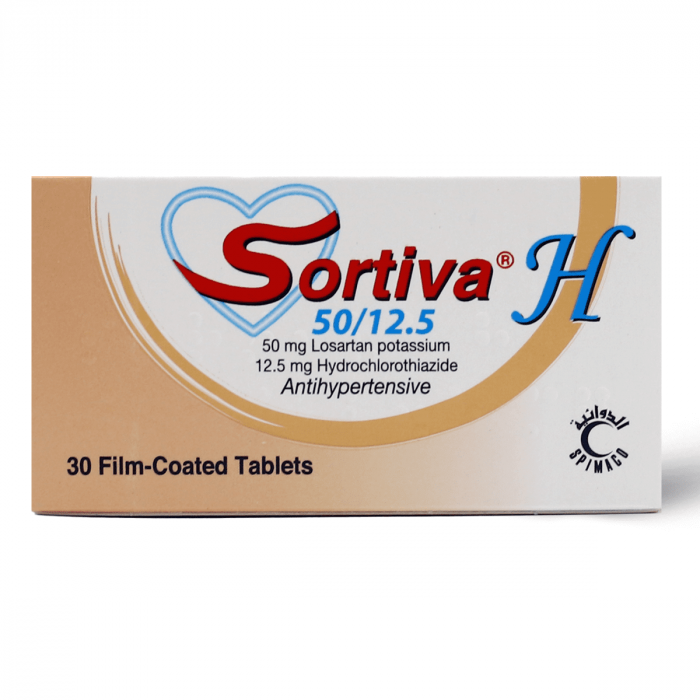 Sortiva-h 50/12.5mg Tab 30's