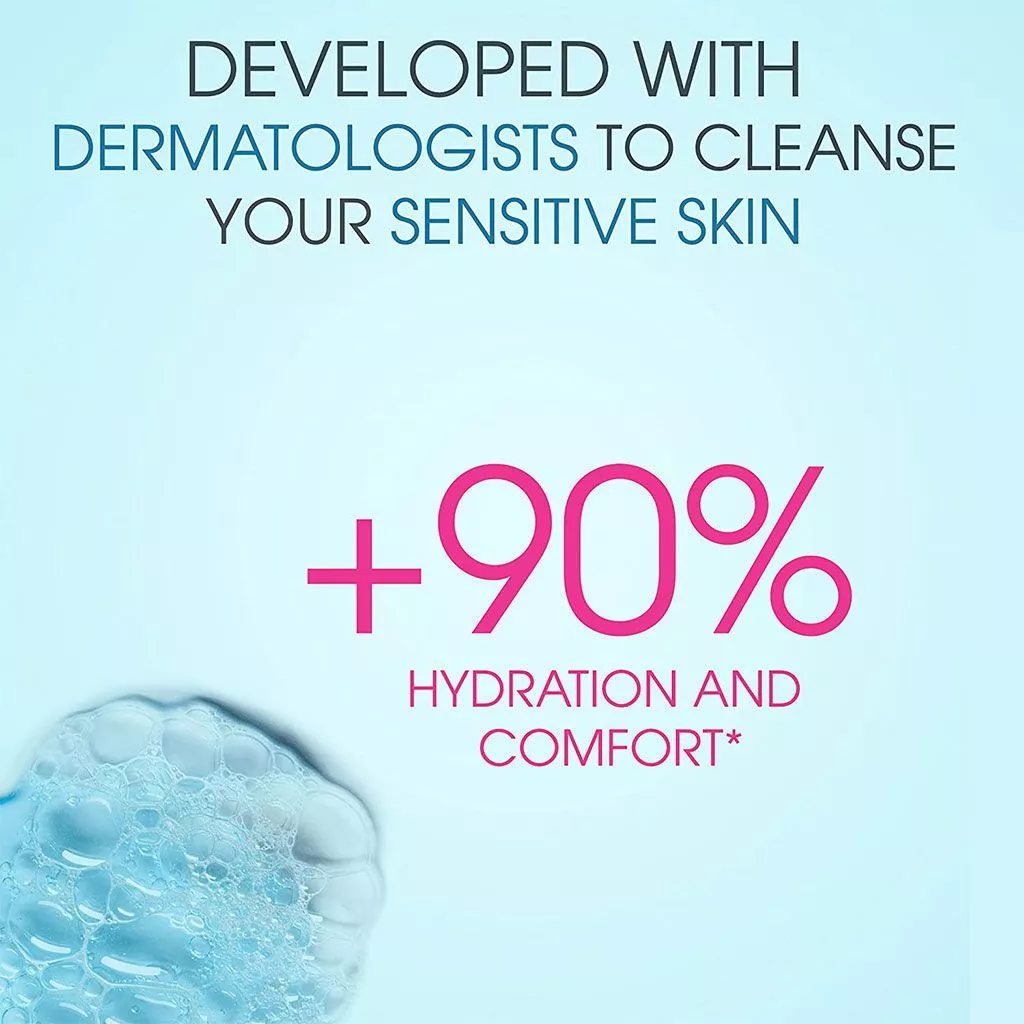 Bioderma Atoderm Gel Douche 500ml For Normal To Dry Sensitive Skin, Gentle Soap-free Face & Body Cleansing With Hydrating Care
