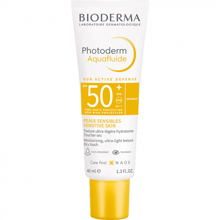 Bioderma Photoderm Aquafluide SPF50+ 40ml For Combination To Oily Sensitive Skin, Very High UVA/UVB Protection