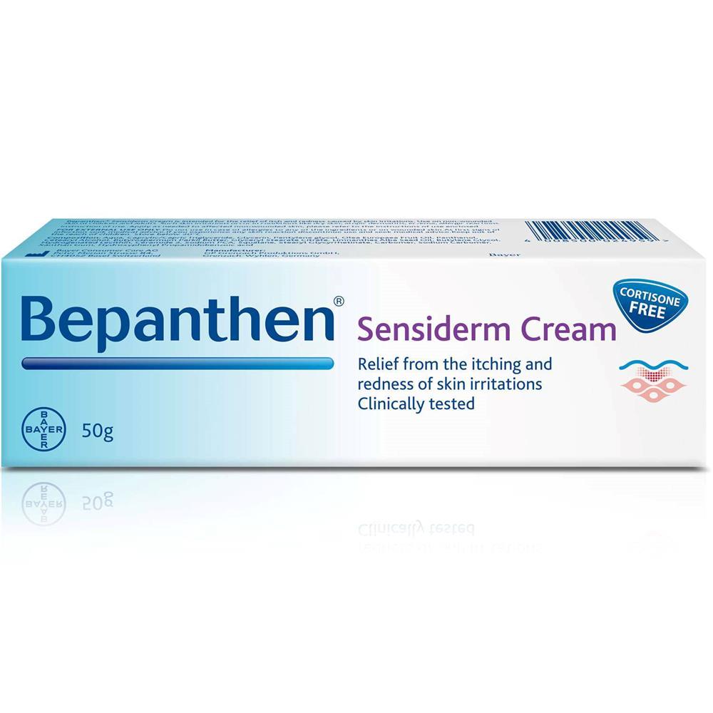 Bepanthen Sensiderm Cream 50g For Itchy, Irritated & Sensitive Skin