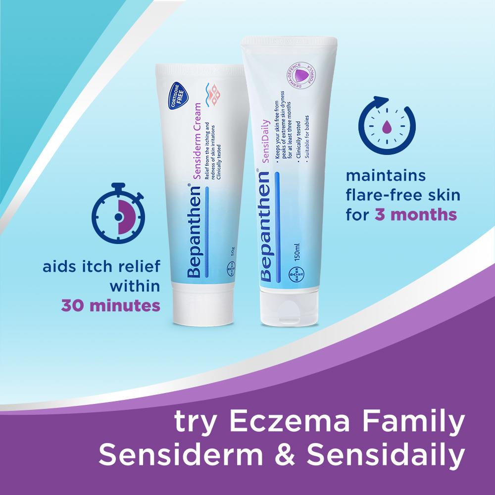 Bepanthen Sensiderm Cream 50g For Itchy, Irritated & Sensitive Skin