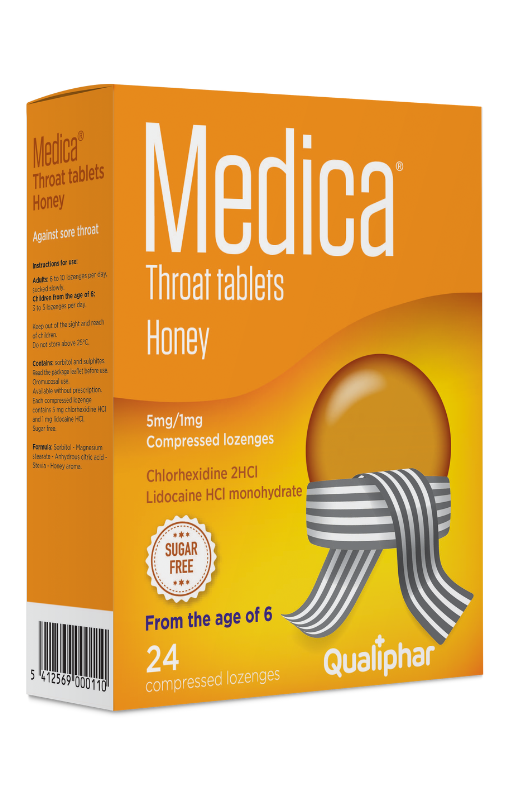 Medica Throat Tablets Honey