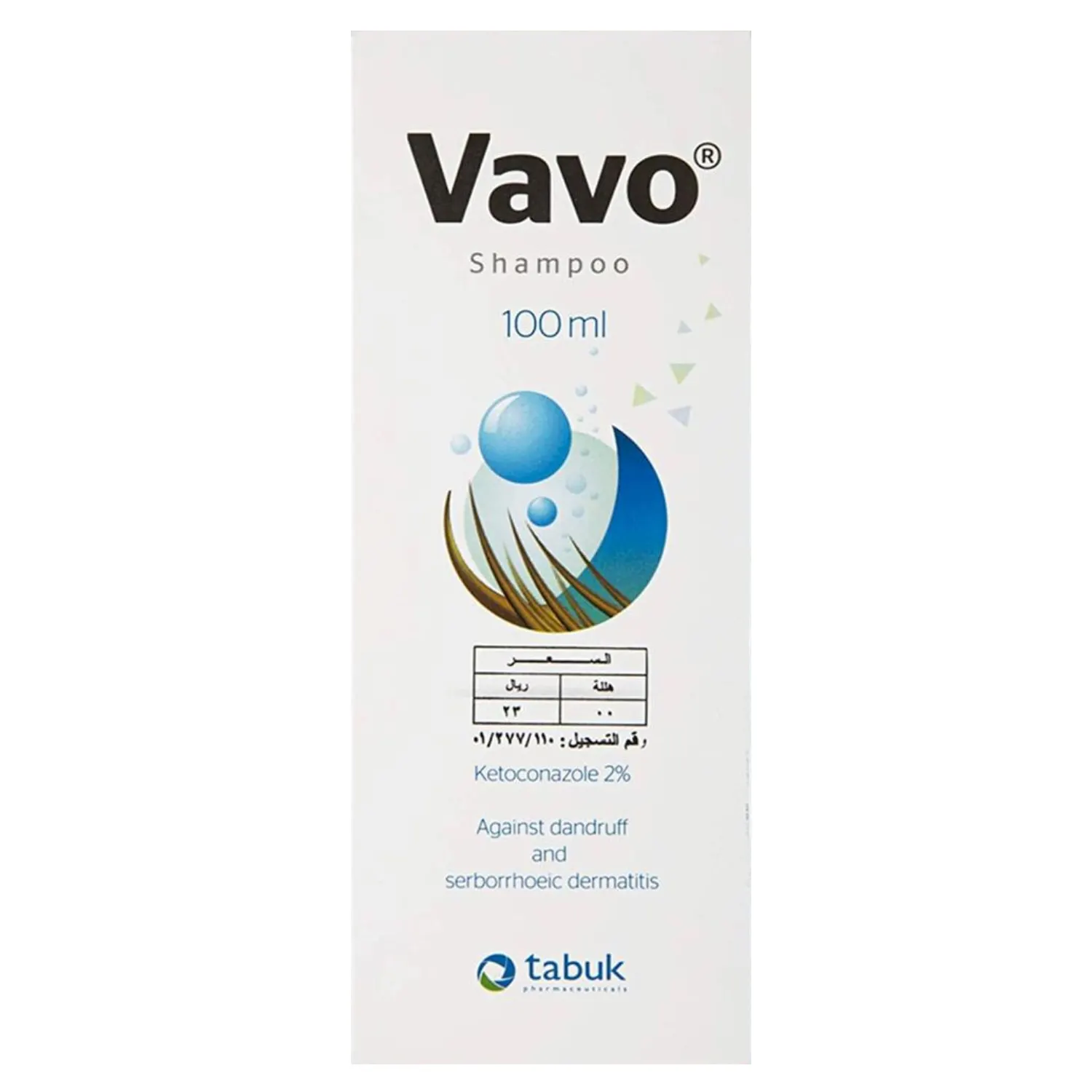 Vavo Anti-dandruff Shampoo, 100 Ml