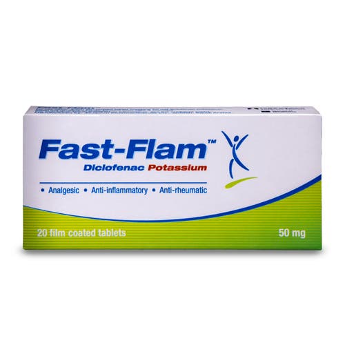 Fast-flam 50 Mg Tablets, 20’s