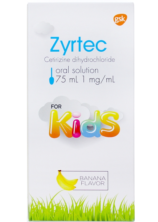 Zyrtec Syrup, 75 Ml