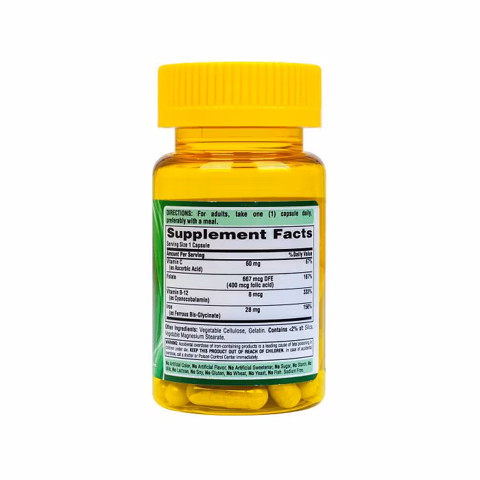 Puritan’s Pride Easy-iron 28 Mg Tablets, 30’s