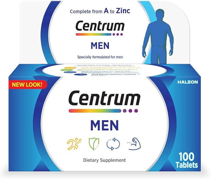 Centrum Men Multivitamin Tablets 100’s