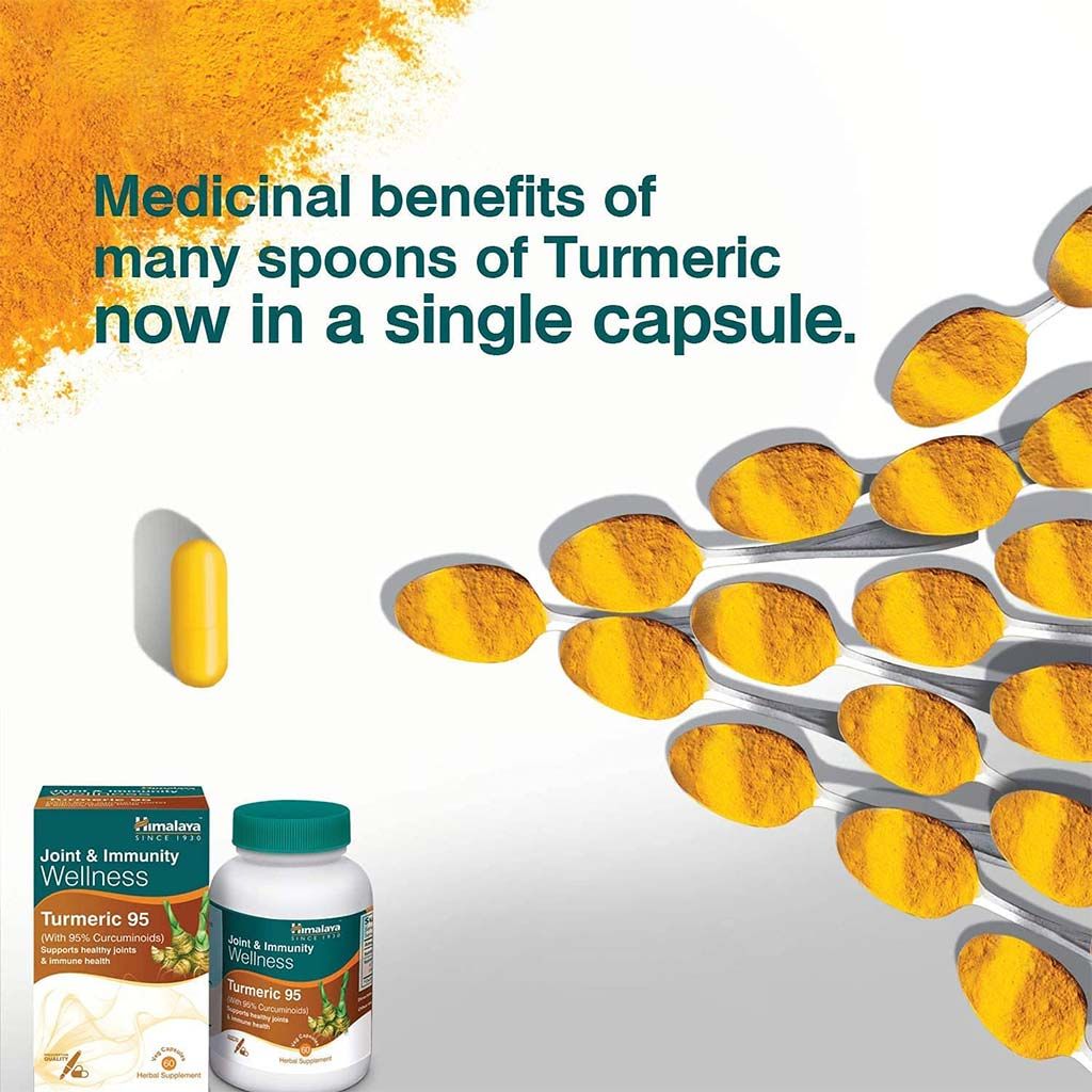Himalaya Turmeric 95 Capsules 60`S