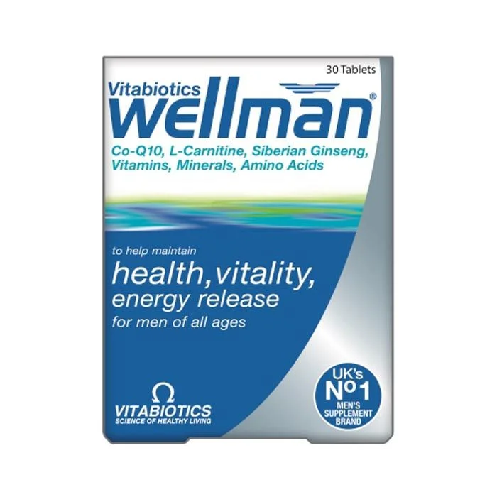 Vitabiotics Wellman Tablets- Pack Of 30