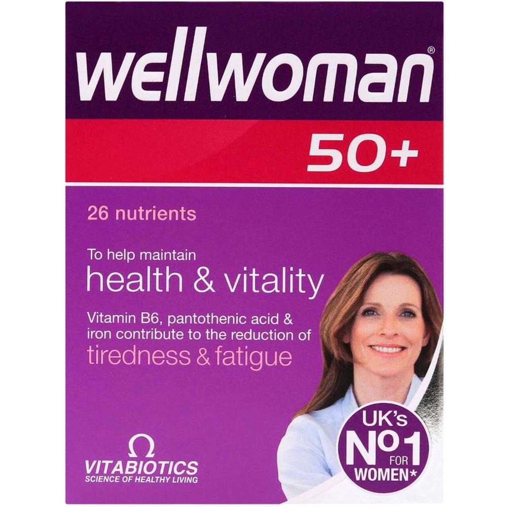 Vitabiotics Wellwoman Tablets For 50+- Pack Of 30