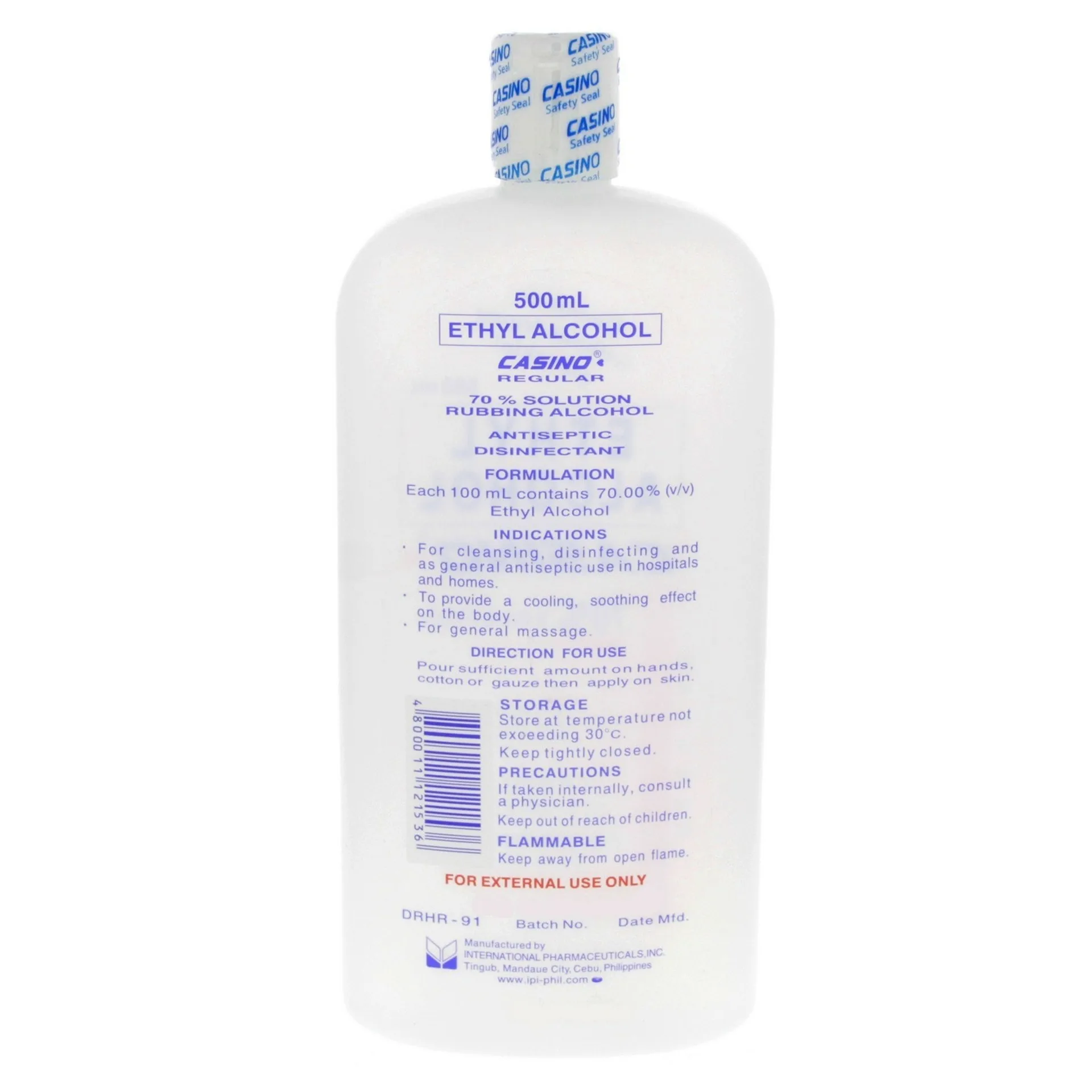 Casino Disinfectant 500 Ml