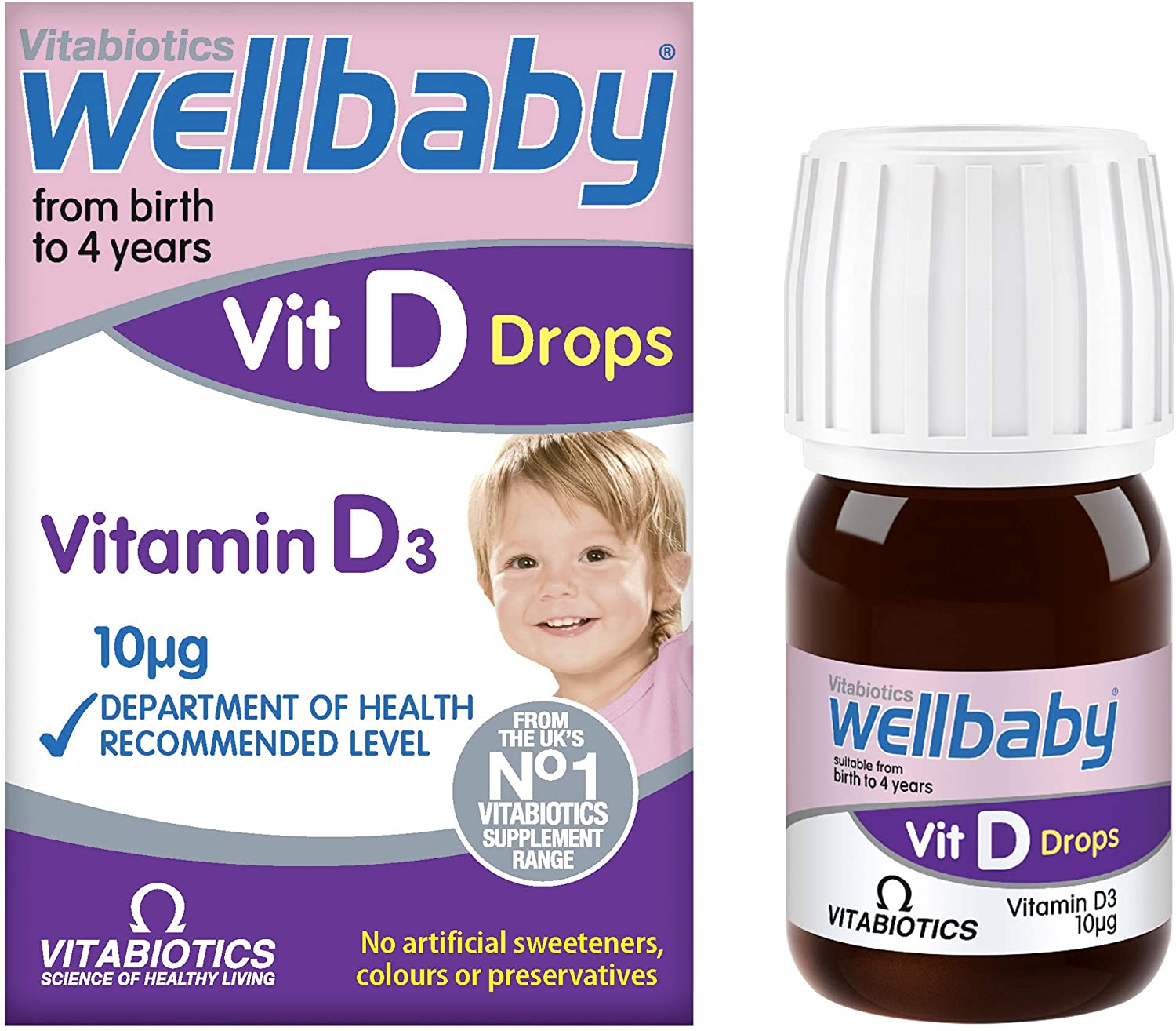 Vitabiotics Wellbaby Vitamin D Drops- 30ml