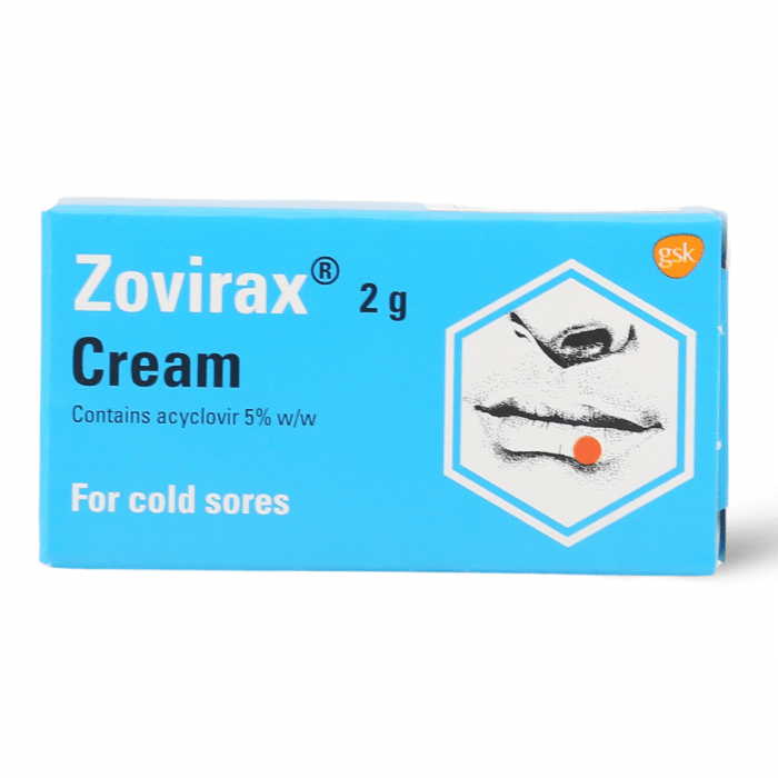 Zovirax 5% Cream, 2 G