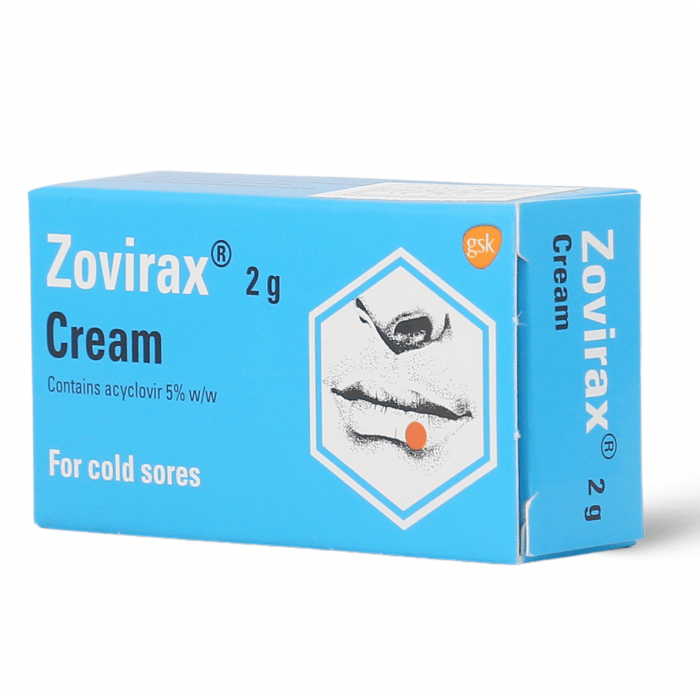 Zovirax 5% Cream, 2 G